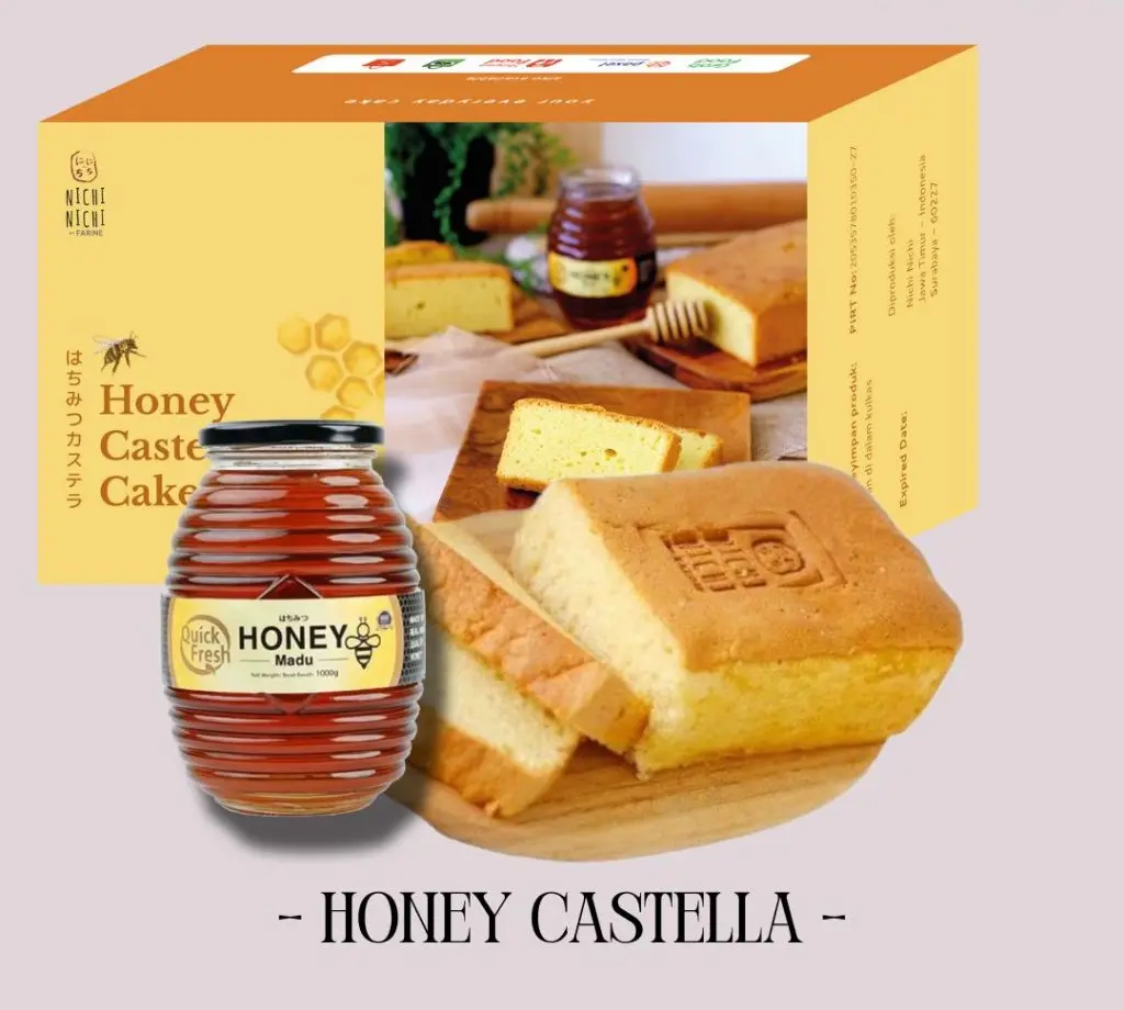 Honey Castella Cake – 180g