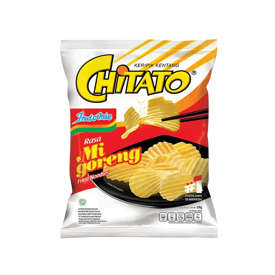 Chitato Mi Goreng Flavored Potato Chips – 68g