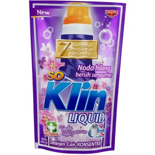 So Klin Liquid Detergent – Floral Scent – 800ml