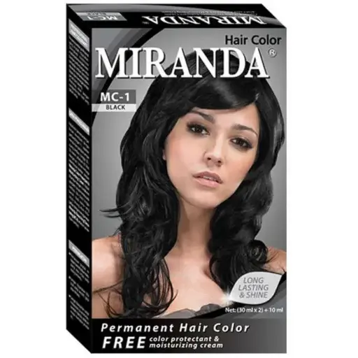 Miranda Hair Color Cream – Black