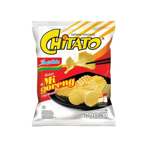 Chitato Mi Goreng Flavored Potato Chips – 68g